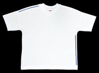 T-shirt Ample V1 Blanc flocage réflectif avant SCAR