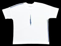 T-shirt Ample V2 Blanc flocage réflectif avant SCAR