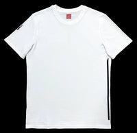 T-shirt Cintré V1 Blanc flocage noir avant SCAR