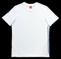 T-shirt Cintré V1 Blanc flocage réflectif avant SCAR