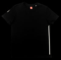 T-shirt Cintré V1 Noir flocage blanc avant SCAR