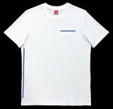 T-shirt Cintré V2 Blanc flocage réflectif avant SCAR