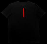 T-shirt Cintré V2 Noir flocage rouge arrière SCAR