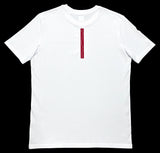 T-shirt Cintré V2 Blanc flocage rouge arrière SCAR