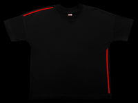 T-shirt Ample V1 Noir flocage rouge avant SCAR